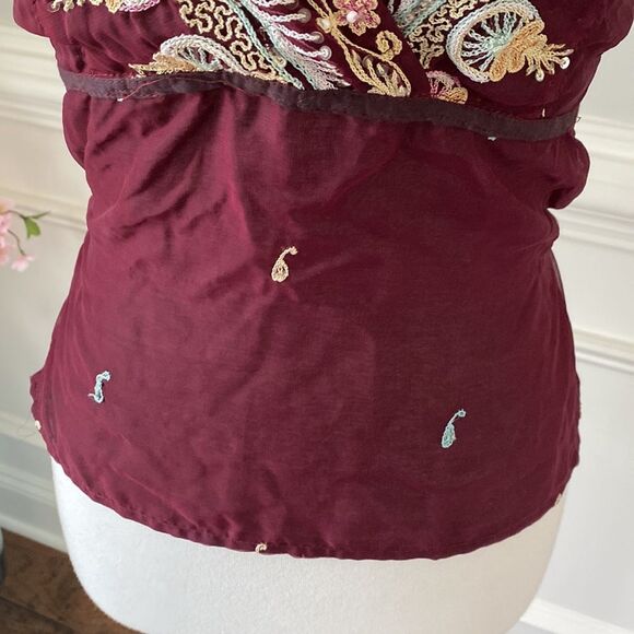 Karma Highway Embellished Backless Top - Picture 3 of 5